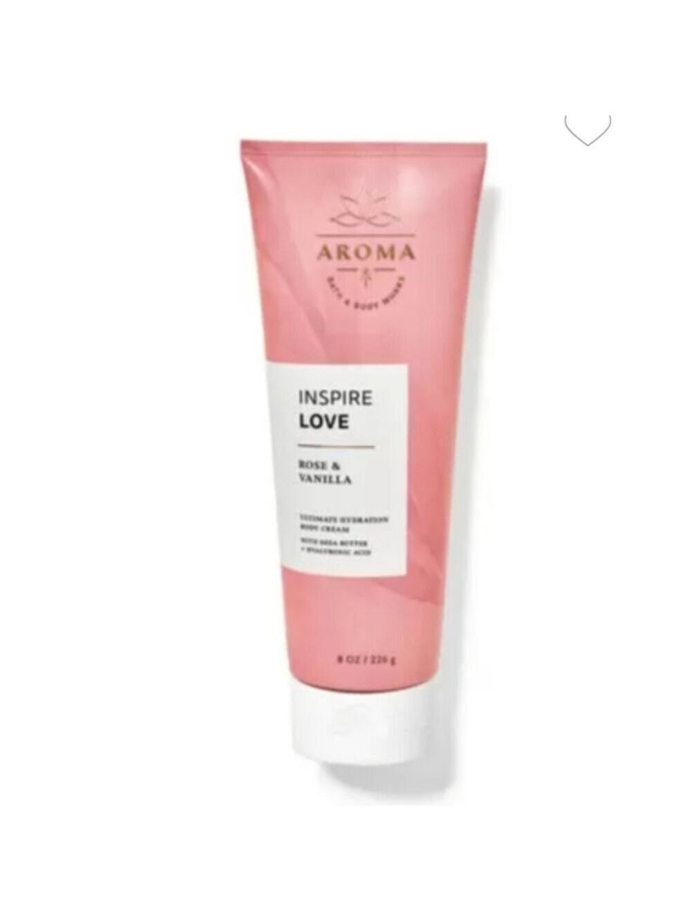 🩷 ROSE VANILLA "LOVE" AROMA ULTIMATE HYDRATION BODY CREAM